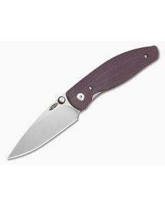 TRM Atom Popsicle Purple 3D Sunburst G10 MagnaCut Liner Lock Knife (3.50" Blade) - TRM-069 1