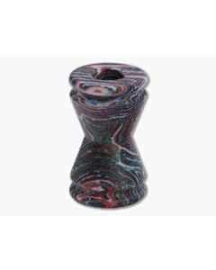 Dawson Machine Craft Peacemaker Crazy Fiber Hourglass Lanyard Bead - DMC-07 1