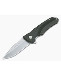 Buck Sprint Select Green GFN Stonewash Blade Bearings Flipper 840GRS - BU-0840GRS 1