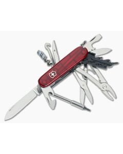 Victorinox CyberTool M Translucent Red Swiss Army Knife 1.7725.T-X1 - VN-1.7725.T-X1 1