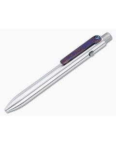 Tactile Turn Mini Side Click Pen Titanium TiMascus Clip - TT-10-SC3-TTM-DAM 1