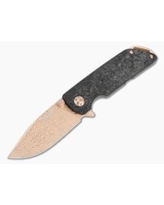 Boker M4 Sherman Damascus Rose Gold Limited Edition - BO-110118DAM 1