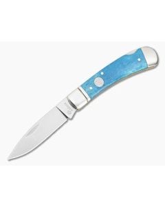 Boker Treebrand Lockback Smooth Dark Blue Bone - BO-110816 1