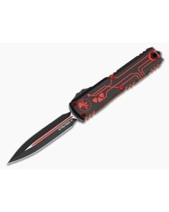 Microtech Ultratech D/E Gen IV Tron Signature Red Standard - MT-11224-1RDROS 1