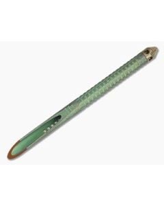 Microtech TAC-P Mini Antique Green Titanium Marfione Select Signature Series Kubaton (6.05" Overall) 112M-MS2 - MT-112M-MS2 1