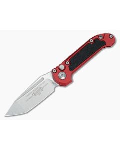 Microtech LUDT T/E Gen III Red Stonewash - MT-1136-10RD 1