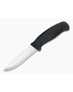 Mora of Sweden Companion Black Handle Stainless Steel Fixed Knife 12141 - MO-12141 1