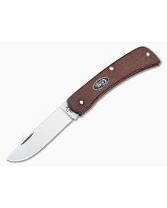 Case Sod Buster Jr. Red Burlap Micarta 12273 - CA-12273 1