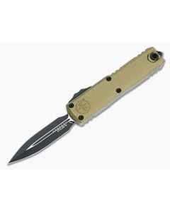 Microtech UTX-85 D/E Gen IV Tan Standard - MT-12324-1TA 1
