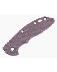 Hinderer Knives Skinny XM-18 3.5" Handle Scale Textured Burgundy Micarta 1242 - HK-1242 1