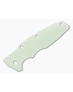 Hinderer Knives Eklipse 3.5" Handle Scale Textured Translucent Green G10 1263 - HK-1263 1