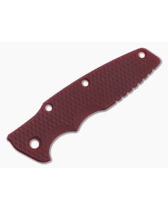 Hinderer Knives Eklipse 3.5" Handle Scale Textured Red G10 1265 - HK-1265 1