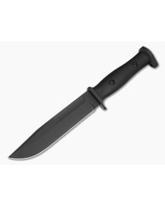 Ka-Bar Slabby Black Glass Filled Nylon 1095 Cro-Van Fixed Blade Knife (6.86" Blade) 1310 - KA-1310 1