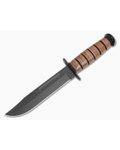 Kabar 1320 Single Mark Utility Leather Fixed Blade - KA-1320 1