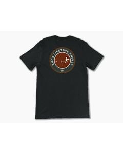 Buck Lifetime Knives Black Cotton T-Shirt | X-Large - BU-13427-XLG 1