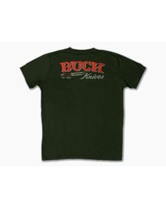 Buck Knives Western Tee Green T-Shirt | Large - BU-13461-LRG 1