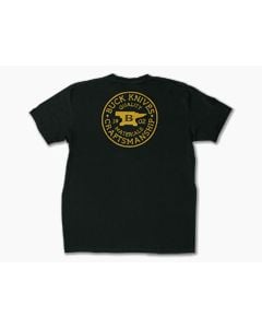 Buck Knives Coin Badge Tee Charcoal T-Shirt |X-Large - BU-13462-XLG 1