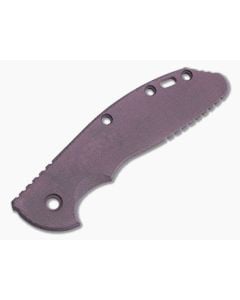 Hinderer Knives XM-24 4" Handle Scale Smooth Burgundy Micarta 1347 - HK-1347 1