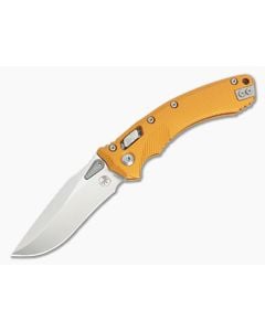 Microtech Amphibian RAM-LOK S/E Fluted Orange Tangerine Stonewash - MT-137RL-10FLOT 1