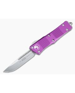 Microtech Troodon S/E Satin M390 Violet OTF Automatic 139-4VI - MT-139-4VI 1