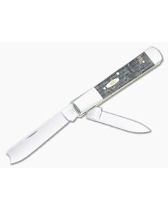 Case Razor Slip Joint Black Curly Oak Wood 14006 - CA-14006 1