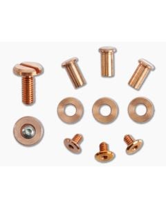 Hinderer Knives Complete Hardware Kit XM-18 3.0" Solid Copper 1423 - HK-1423 1