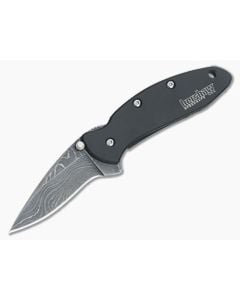 Kershaw Chive Damascus Black Handle - KS-1600DAMCKT 1