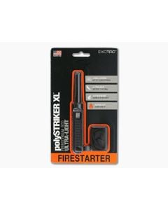 Exotac polySTRIKER XL Fire Starter Black 1620-BLK - EX-1620-BLK 1