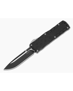Microtech UTX-85 S/E Tan Satin M390 Drop Point OTF Automatic Knife