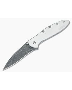 Kershaw Leek Damascus Assisted Flipper 1660DAM - KS-1660DAM 1