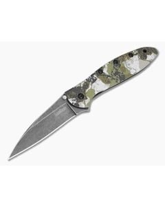 Kershaw Leek Kings Camo BlackWash Assisted Folder - KS-1660KC 1