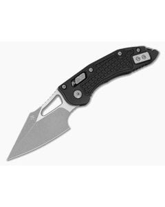 Microtech M-Stitch RAM-LOK Black Frag Aluminum M390MK Apocalyptic Folding Knife (3.05" Blade) 169MRL-10APFR - MT-169MRL-10APFR 1