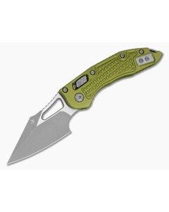 Microtech M-Stitch RAM-LOK OD Green Frag Aluminum M390MK Apocalyptic Folding Knife (3.05" Blade) 169MRL-10APFROD - MT-169MRL-10APFROD 1