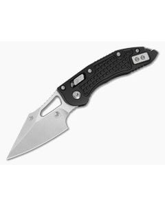 Microtech M-Stitch RAM-LOK Black Frag Aluminum M390MK Stonewash Folding Knife (3.05" Blade) 169MRL-10FR - MT-169MRL-10FR 1