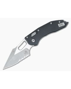 Microtech Stitch RAM-LOK S/E Aluminum Apocalyptic Part Serrated 169RL-11APFL - MT-169RL-11APFL 1