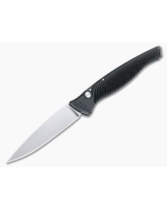 Piranha P16 DNA Mirror S30V Black Slim Button Lock Automatic - PRN-16BK 1