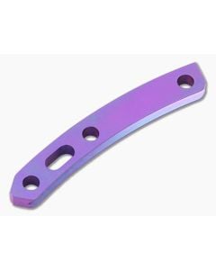 Hinderer XM-18 3.5 Titanium Backspacer Stonewash Purple - HK-1770 1