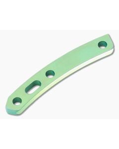 Hinderer XM-18 3.5 Titanium Backspacer Stonewash Green - HK-1771 1