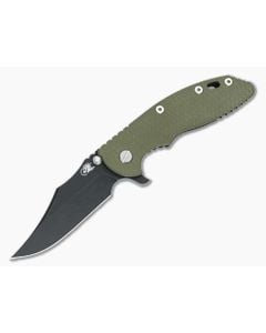 Hinderer XM-18 3.5 Bowie OD Green G10 Battle Black - HK-1800 1