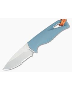 Benchmade 18050S Intersect Part Serrated MagnaCut Fixed Blade Depth Blue Handle - BM-18050S 1