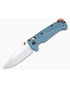 Benchmade 18065 Mini Adira MagnaCut Folding Knife Depth Blue Grivory - BM-18065 1