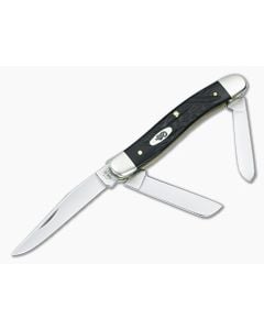 Case Medium Stockman Rough Black - CA-18222 1