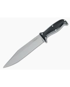 Condor Tool & Knife Enduro Blasted 420HC Black Paper Micarta Fixed Blade CTK1829-6.8SS - CTK-1829-6.8SS 1