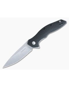 Kershaw Shoreline Black FRN Handle Stonewash Drop Point Assisted Flipper 1845 - KS-1845 1