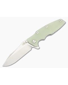 Hinderer Eklipse 3.5 Spearpoint Translucent Green G10 Stonewash - HK-1846 1