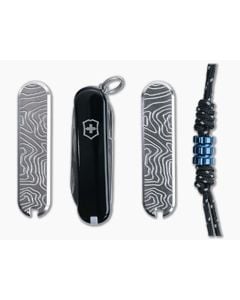 Maratac 58mm Topography Titanium Scales + Classic Swiss Army Knife Kit MAR-188 - MAR-188 1