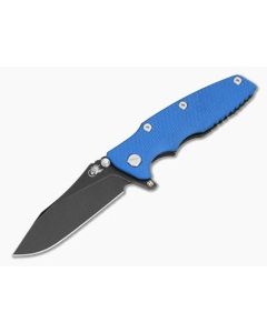 Hinderer Eklipse 3.5 Hollow Ground Slicer Blue G10 Battle Black - HK-1904 1