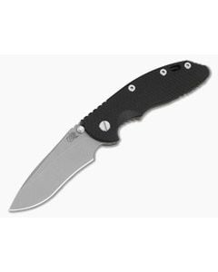 Hinderer XM-18 3.5" Recurve Non-Flipper Black G10 Battle Bronze Titanium and MagnaCut Working Finish Folding Knife (3.50" Blade) - HK-1973 1