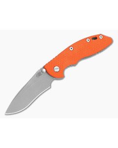 Hinderer XM-18 3.5" Recurve Non-Flipper Orange G10 Working Finish Titanium and MagnaCut Working Finish Folding Knife (3.50" Blade) - HK-1974 1