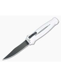 Piranha P19 Rated-R Tactical PVD 154CM Silver Double Action OTF Automatic - PRN-19ST 1